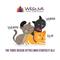 Show in main carousel: Weruva Cats in the Kitchen Cuties Variety Pack Grain-Free Canned Cat Food, 3.2-oz, case of 12 slide 9 of 13