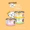 Show in main carousel: Weruva Cats in the Kitchen for Kittens Kitten Gone Wild Grain-Free Wet Cat Food, 2.8-oz can, case of 12 slide 8 of 13