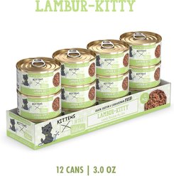 Weruva Cats in the Kitchen for Kittens Lambur-Kitty Grain-Free Wet Cat Food, 2.8-oz can, case of 12 slide 2 of 9