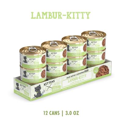 Show full view: Weruva Cats in the Kitchen for Kittens Lambur-Kitty Grain-Free Wet Cat Food, 2.8-oz can, case of 12 slide 3 of 13