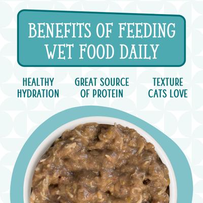 Show full view: Weruva Cats in the Kitchen Funk In The Trunk Chicken in Pumpkin Consomme Grain-Free Canned Cat Food, 10-oz, case of 12 slide 7 of 13