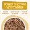 Show in main carousel: Weruva Cats in the Kitchen Goldie Lox Chicken & Salmon Au Jus Grain-Free Canned Cat Food, 3.2-oz, case of 24 slide 8 of 13