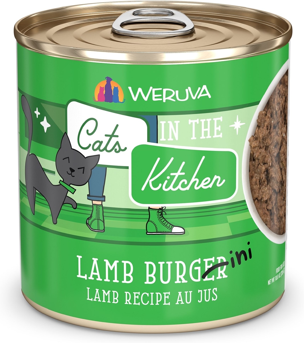 WERUVA Cats in the Kitchen Lamb Burgini Lamb Au Jus Grain-Free Wet