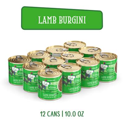 Show full view: Weruva Cats in the Kitchen Lamb Burgini Lamb Au Jus Grain-Free Wet Cat Food, 10-oz, case of 12 slide 3 of 13