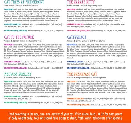 Show full view: Weruva Cats in the Kitchen The Brat Pack Variety Pack Cat Food Pouches, 3-oz pouch, case of 12 slide 5 of 12