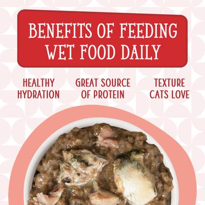 Show full view: Weruva Cats in the Kitchen Two Tu Tango Sardine, Tuna & Turkey Au Jus Grain-Free Canned Cat Food, 3.2-oz, case of 24 slide 8 of 13