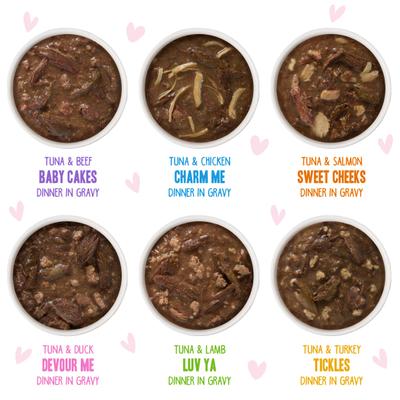 Show full view: Weruva Cats in the Kitchen Variety Pack + BFF Rainbow A Gogo Variety Pack Wet Cat Food Pouches slide 9 of 9