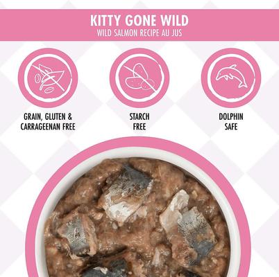 Show full view: Weruva Cats in the Kitchen Variety Pack Grain-Free Cat Food Pouches, 3-oz, case of 12 + Weruva Cats in the Kitchen Cuties Variety Pack Grain-Free Canned Cat Food, 3.2-oz, case of 12 slide 9 of 10