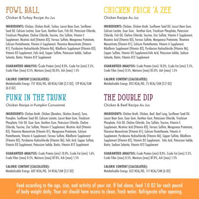 Show full view: Weruva Cats in the Kitchen Word From The Bird Variety Pack Wet Cat Food, 6.0-oz can, case of 12 slide 7 of 12