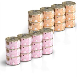 Weruva Chicken Breast Formula + Tuna & Salmon Formula in a Hydrating Puree Wet Cat Food