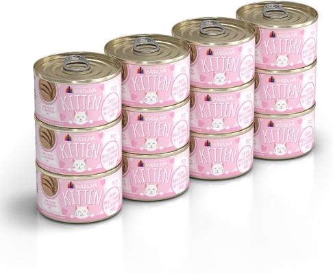 Show full view: Weruva Chicken Breast Formula + Tuna & Salmon Formula in a Hydrating Puree Wet Cat Food slide 2 of 9