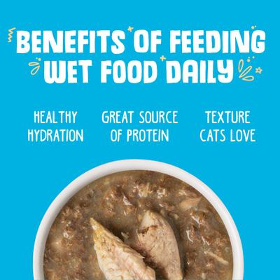 Show full view: Weruva Chicken Gone Fishin' Variety Pack Grain-Free Canned Cat Food, 5.5-oz, case of 24 slide 7 of 13