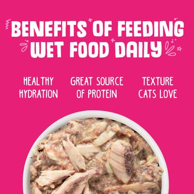 Show full view: Weruva Classic Cat Food Variety Pack Wowzer Meowzer Wet Cat Food, 10-oz can, 12 count slide 7 of 13