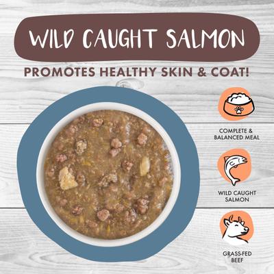 Show full view: Weruva Classic Cat Kettle Call Beef, Chicken & Salmon in Gravy Stew Cat Food Pouches, 3-oz pouch, 12 count slide 5 of 12