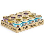 Weruva Classic Cat Pate Big Time Bonus Round Variety Pack Wet Cat Food, 10.0-oz can, case of 12