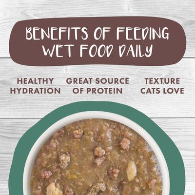 Show full view: Weruva Classic Cat Simmer Down Turkey, Chicken & Salmon in Gravy Stew Cat Food Pouches, 3-oz pouch, 12 count slide 6 of 12