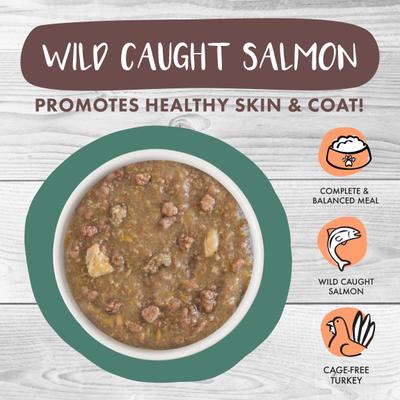 Show full view: Weruva Classic Cat Simmer Down Turkey, Chicken & Salmon in Gravy Stew Cat Food Pouches, 3-oz pouch, 12 count slide 5 of 12