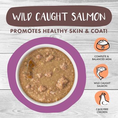 Show full view: Weruva Classic Cat Stewbacca Chicken, Duck & Salmon in Gravy Stew Canned Cat Food, 5.5-oz can, case of 8 slide 4 of 12