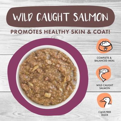 Show full view: Weruva Classic Cat Stick a Spork in It Duck & Salmon in Gravy Stew Cat Food Pouches, 3-oz pouch, 12 count slide 5 of 12