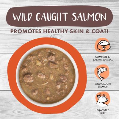 Show full view: Weruva Classic Cat Taco Stewsday Beef, Chicken & Salmon in Gravy Canned Cat Food, 5.5-oz can, case of 8 slide 4 of 12