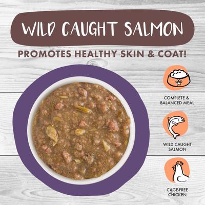 Show full view: Weruva Classic Cat Too Hot to Handle Chicken, Duck & Salmon in Gravy Stew Cat Food Pouches, 3-oz pouch, 12 count slide 5 of 12