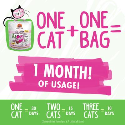 Show full view: Weruva Classic Fresh Scented Clumping Wood Cat Litter, 11.7-lb bag slide 3 of 11