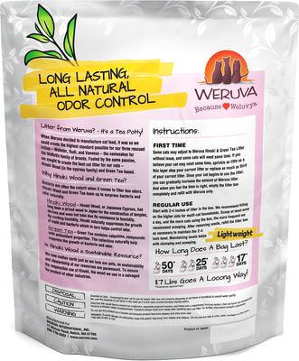 Show full view: Weruva Classic Fresh Scented Clumping Wood Cat Litter, 11.7-lb bag slide 5 of 11