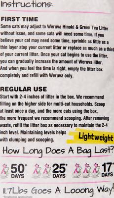 Show full view: Weruva Classic Fresh Scented Clumping Wood Cat Litter, 11.7-lb bag slide 8 of 11