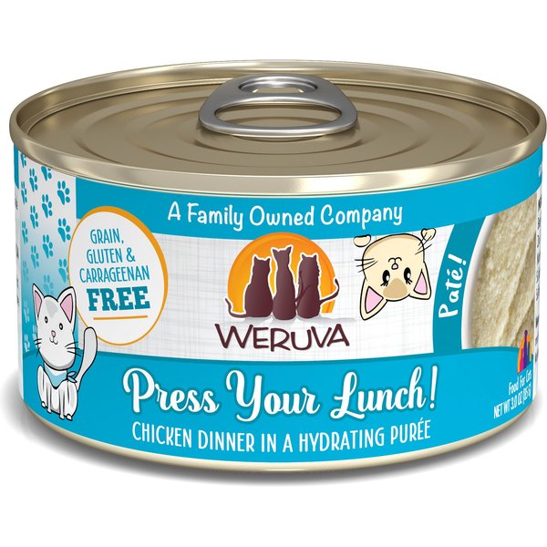 Weruva Classic Press Your Lunch! Chicken Pate Grain-Free Wet Cat Food