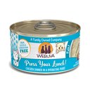 Weruva Classic Press Your Lunch! Chicken Pate Grain-Free Wet Cat Food, 3-oz can, case of 12