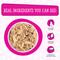 Show in main carousel: Weruva Dogs in the Kitchen Fowl Ball with Chicken Breast & Turkey Au Jus Grain-Free Canned Dog Food, 10-oz can, 12 count slide 4 of 12