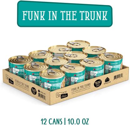 Show full view: Weruva Dogs in the Kitchen Funk in the Trunk with Chicken Breast & Pumpkin Au Jus Grain-Free Canned Dog Food, 10-oz can, 12 count slide 3 of 12