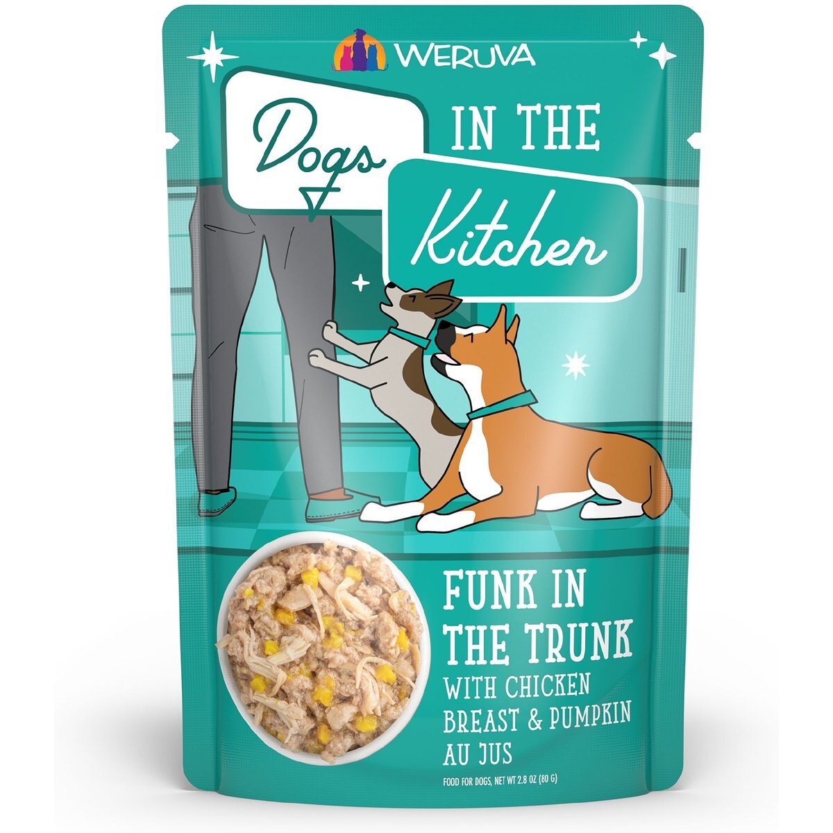 Weruva Funk in the Trunk Chicken & Pumpkin Dog Food, 2.8-oz, 12 ct