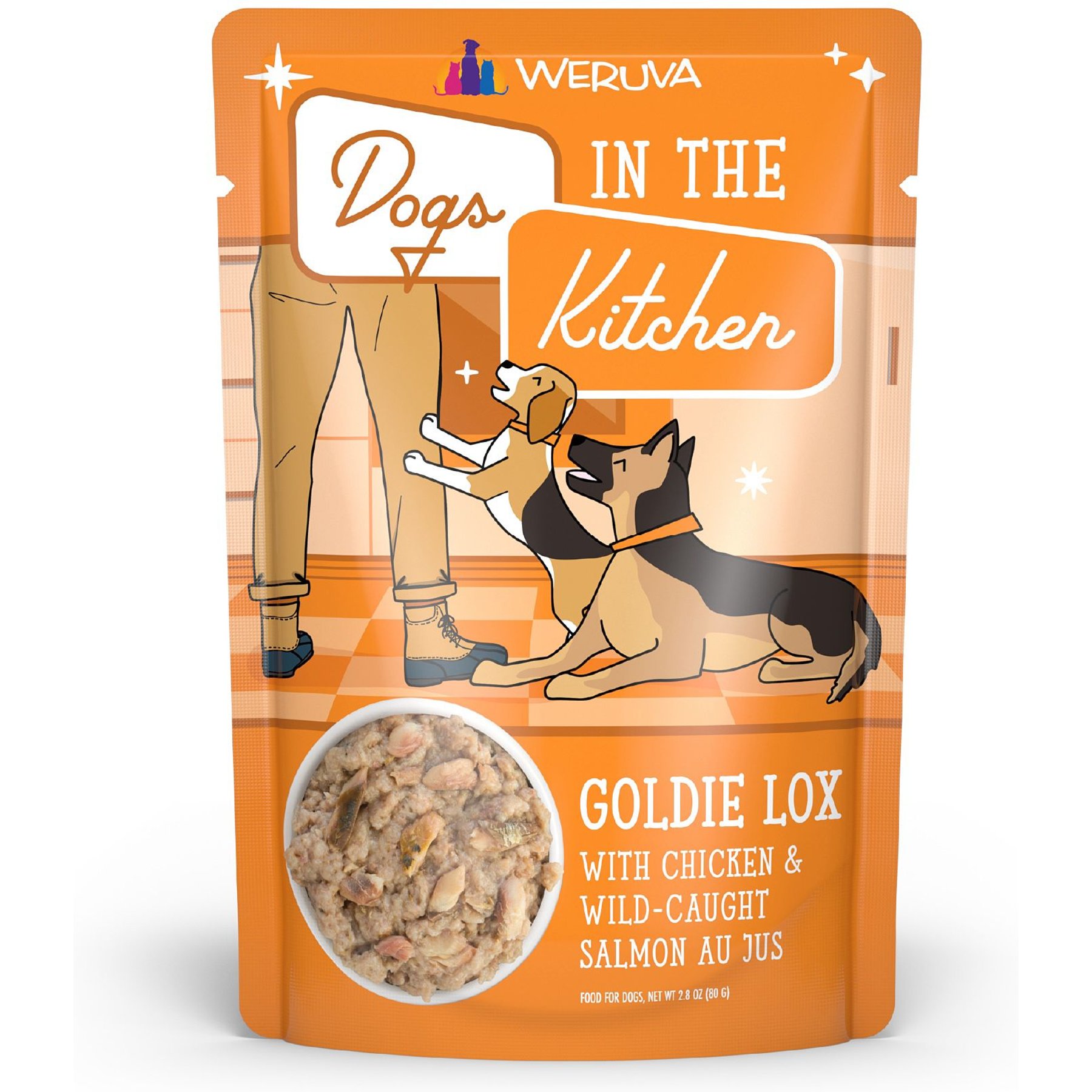 Weruva Dogs in the Kitchen Goldie Lox Dog Food, 2.8-oz, 12 ct