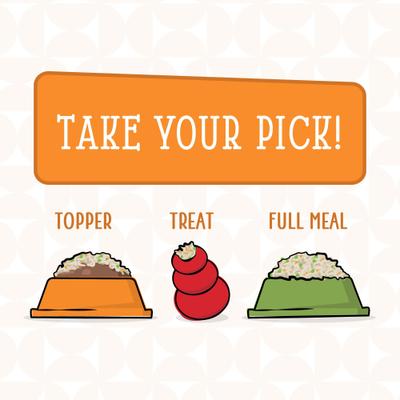 Show full view: Weruva Dogs in the Kitchen Goldie Lox with Chicken & Wild Caught Salmon Au Jus Grain-Free Dog Food Pouches, 2.8-oz pouch, 12 count slide 9 of 12