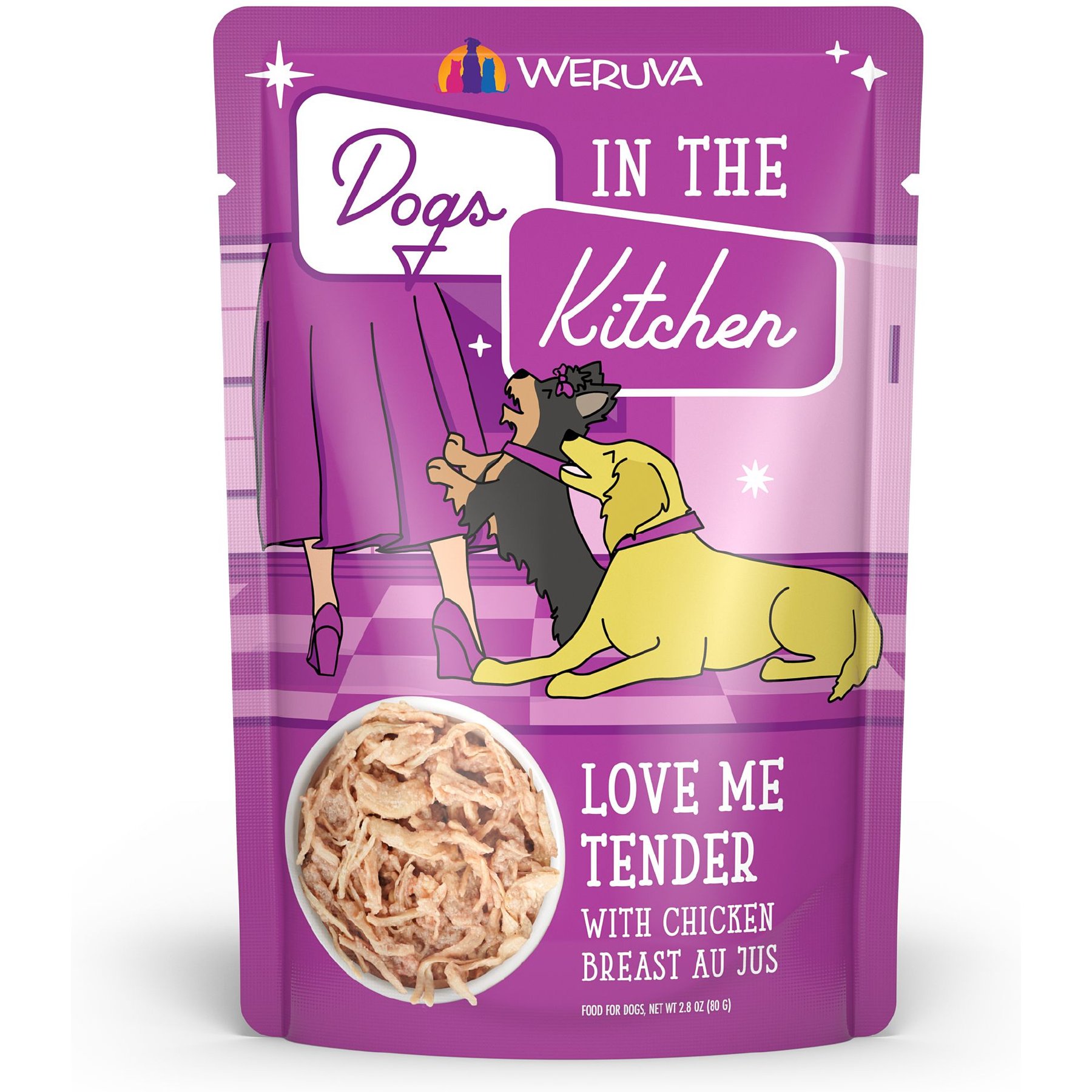 Weruva Dogs in the Kitchen Love Me Tender Dog Food, 2.8-oz, 12 ct