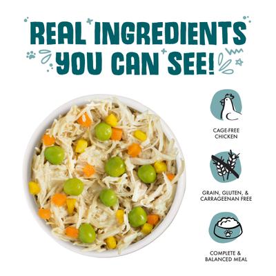 Show full view: Weruva Funky Chunky Chicken Soup with Pumpkin Grain-Free Canned Dog Food, 5.5-oz, case of 24 slide 4 of 12