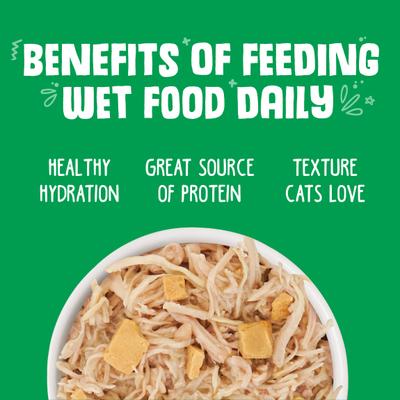 Show full view: Weruva Green Eggs & Chicken with Chicken, Egg & Greens in Gravy Grain-Free Canned Cat Food, 3-oz, case of 24 slide 7 of 13