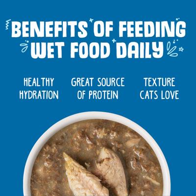 Show full view: Weruva Mack & Jack with Mackerel & Grilled Skipjack Grain-Free Canned Cat Food, 10-oz, case of 12 slide 7 of 13