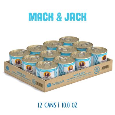 Show full view: Weruva Mack & Jack with Mackerel & Grilled Skipjack Grain-Free Canned Cat Food, 10-oz, case of 12 slide 3 of 13