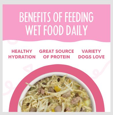 Show full view: Weruva Meals 'n More Natural Wet Dog Food, Amazon Livin' Plus Digestive Support, 3.5-oz cup, 12 count slide 7 of 13