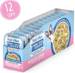 Weruva Meals 'n More Natural Wet Dog Food, Grandma's Chicken Soup Plus Digestive Support, 3.5-oz cup, 12 count slide 2 of 9