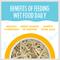 Show in main carousel: Weruva Meals 'n More Natural Wet Dog Food, Paw Lickin’ Chicken Plus Skin & Coat Health, 3.5-oz cup, 12 count slide 7 of 13