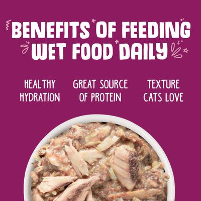 Show full view: Weruva Mideast Feast Grilled Tilapia in Gravy Grain-Free Wet Cat Food, 10-oz, case of 12 slide 7 of 14