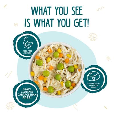 Show full view: Weruva Paw Lickin' Chicken in Gravy + Funky Chunky Chicken Soup with Pumpkin Canned Dog Food slide 9 of 9