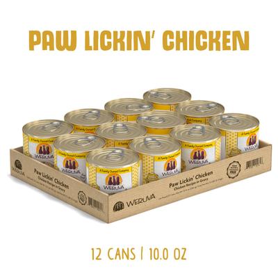 Show full view: Weruva Paw Lickin' Chicken in Gravy Grain-Free Wet Cat Food, 10-oz, case of 12 slide 3 of 14