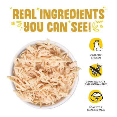 Show full view: Weruva Paw Lickin' Chicken in Gravy Grain-Free Wet Cat Food, 3-oz, case of 24 slide 4 of 14