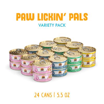 Show full view: Weruva Paw Lickin' Pals Variety Pack Grain-Free Wet Cat Food, 5.5-oz, case of 24 slide 3 of 14