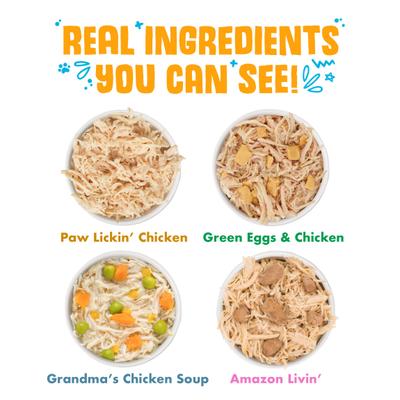 Show full view: Weruva Paw Lickin' Pals Variety Pack Grain-Free Wet Cat Food, 5.5-oz, case of 24 slide 4 of 14