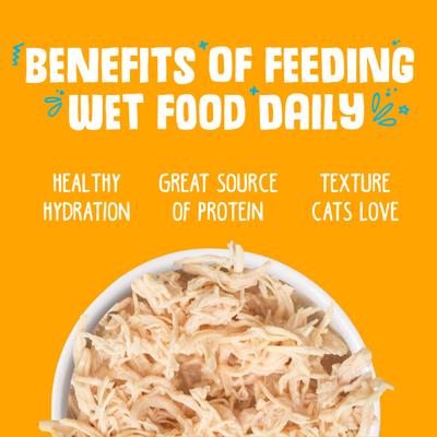 Show full view: Weruva Paw Lickin' Pals Variety Pack Grain-Free Wet Cat Food, 3-oz, case of 24 slide 7 of 14